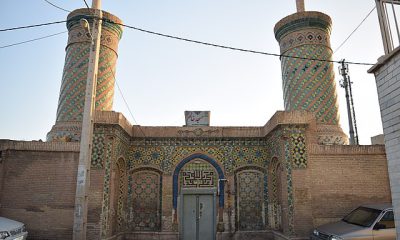 ورودی مسجد خانم زنجان