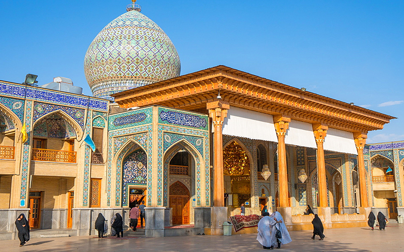 شاه چراغ شیراز استان فارس میراث فرهنگی گردشگری مذهبی
