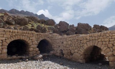 طاق سنگی خان اوی در شهرستان فارسان، هشت کیلومتری جونقان چهارمحال و بختیاری