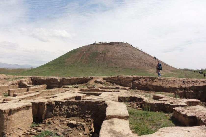 محوطه باستانی ازبکی البرز نظرآباد