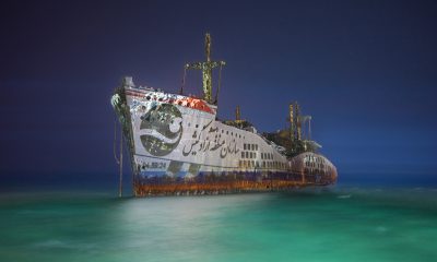 کشتی یونانی در کیش گردشگری