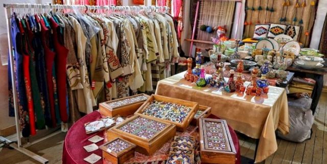 بازارچه دائمی صنایع دستی در بجنورد هنرهای سنتی میراث فرهنگی