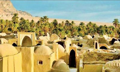 روستای اصفهک طبس بنای تاریخی آثار باستانی میراث فرهنگی معماری