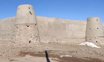 مرمت قلعه تاریخی برکوه بیرجند آثارباستانی بنای تاریخی میراث فرهنگی