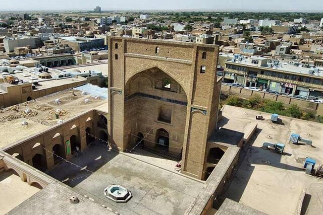 مسجد جامع سمنان میراث فرهنگی