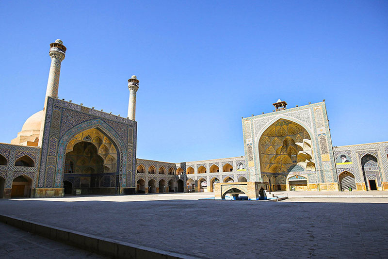 مسجد جامع عتیق مسجد جامع اصفهان میراث فرهنگی گردشگری بنای تاریخی