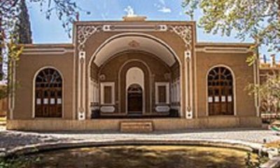 خانه باغ تاریخی مهریز بنای تاریخی میراث فرهنگی