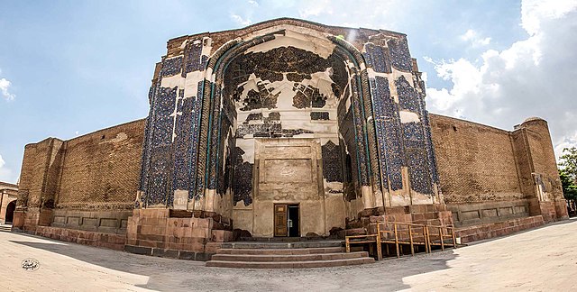 مسجد کبود تبریز آثار تاریخی بنای تاریخی میراث فرهنگی