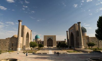 میدان ریگستان سمرقند ازبکستان میراث فرهنگی آثار باستانی آثار تاریخی