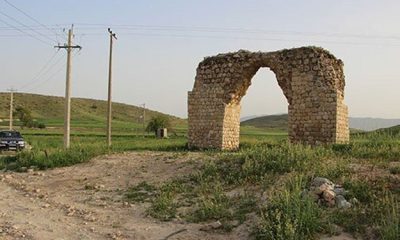 آتشکده کازرون بنای باستانی تخریب بنای باستانی آثار باستانی میراث فرهنگی یادگار گذشتگان