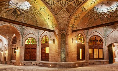سرای سعدالسلطنه قزوین میراث فرهنگی بنای تاریخی یادگار گذشتگان