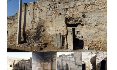 قلعه تاریخی راک کهگیلویه مرمت اضطراری آثار تاریخی بنای تاریخی میراث فرهنگی