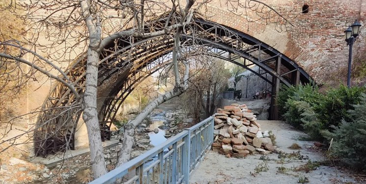 مرمت پل خاتون سلجوقی آثار باستانی ثبت ملی پل تاریخی پل باستانی کرج البرز