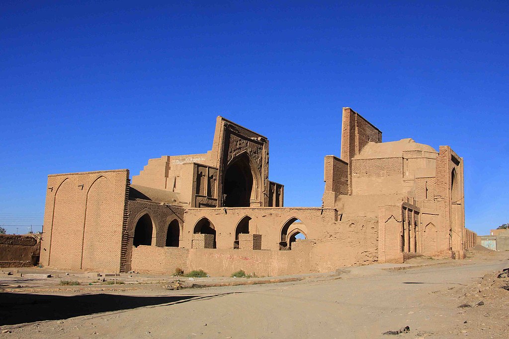 مسجد جامع فرومد میامی سمنان میراث فرهنگی بنای تاریخی یادگار گذشتگان