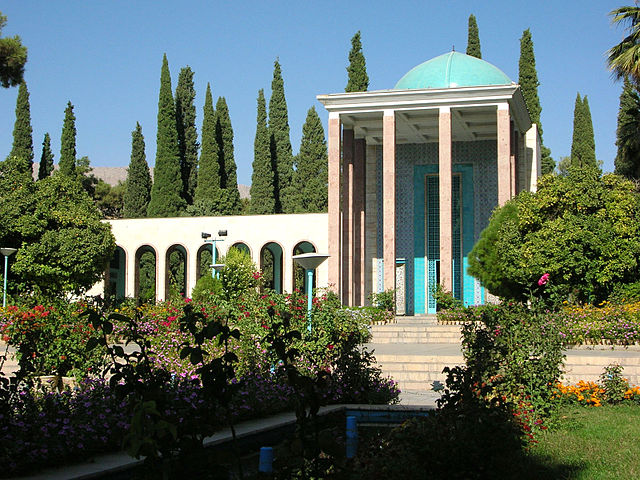 آرامگاه سعدی معروف به سعدیه شیراز استان فارس
