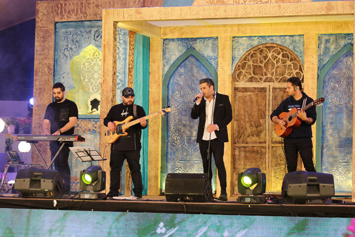 حمید عسگری در آب و آتش کنسرت خواننده