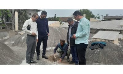 مرمت حمام تاریخی روستای لمراسک گلوگاه مازندران