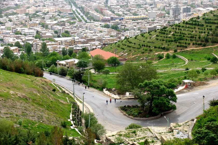 پارک سنندج گردشگری کردستان