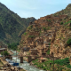 پالنگان یکی از روستاهای پلکانی کامیاران کردستان گردشگری میراث فرهنگی
