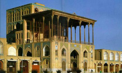 مجموعه تاریخی کاخ عالی‌قاپو در اصفهان میراث فرهنگی بنای تاریخی