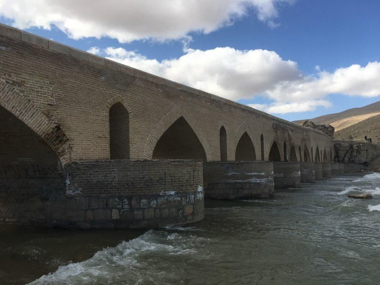 پل تاریخی صلوات‌آباد بیجار میراث فرهنگی آثار تاریخی