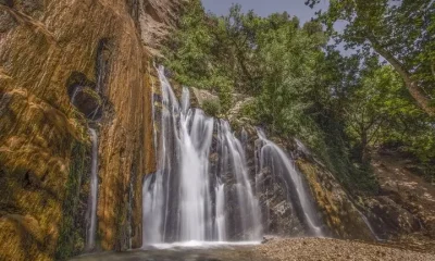 آبشار وارک خرم آباد لرستان میراث طبیعی گردشگری