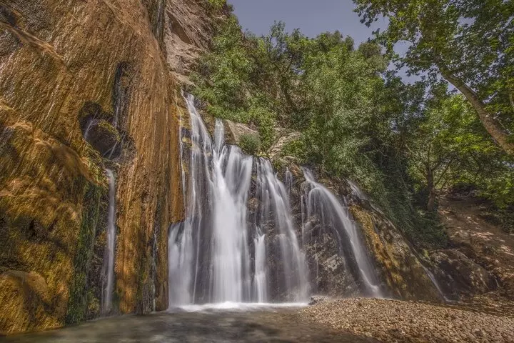 آبشار وارک خرم آباد لرستان میراث طبیعی گردشگری