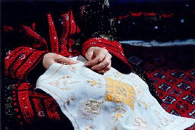 سوزن دوزی ایرانشهر میراث فرهنگی سیستان و بلوچستان صنایع دستی هنرهای سنتی