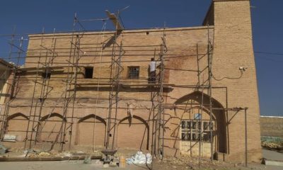 مرمت بنای تاریخی در استان فارس