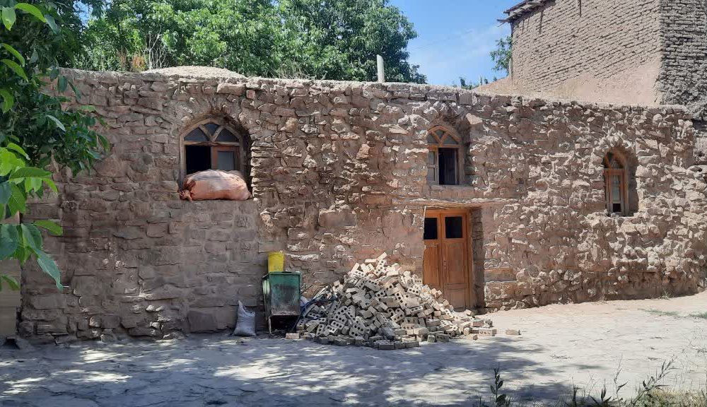 مرمت مسجد تاریخی روستای «گاه» در چناران خراسان رضوی میراث فرهنگی بنای تاریخی