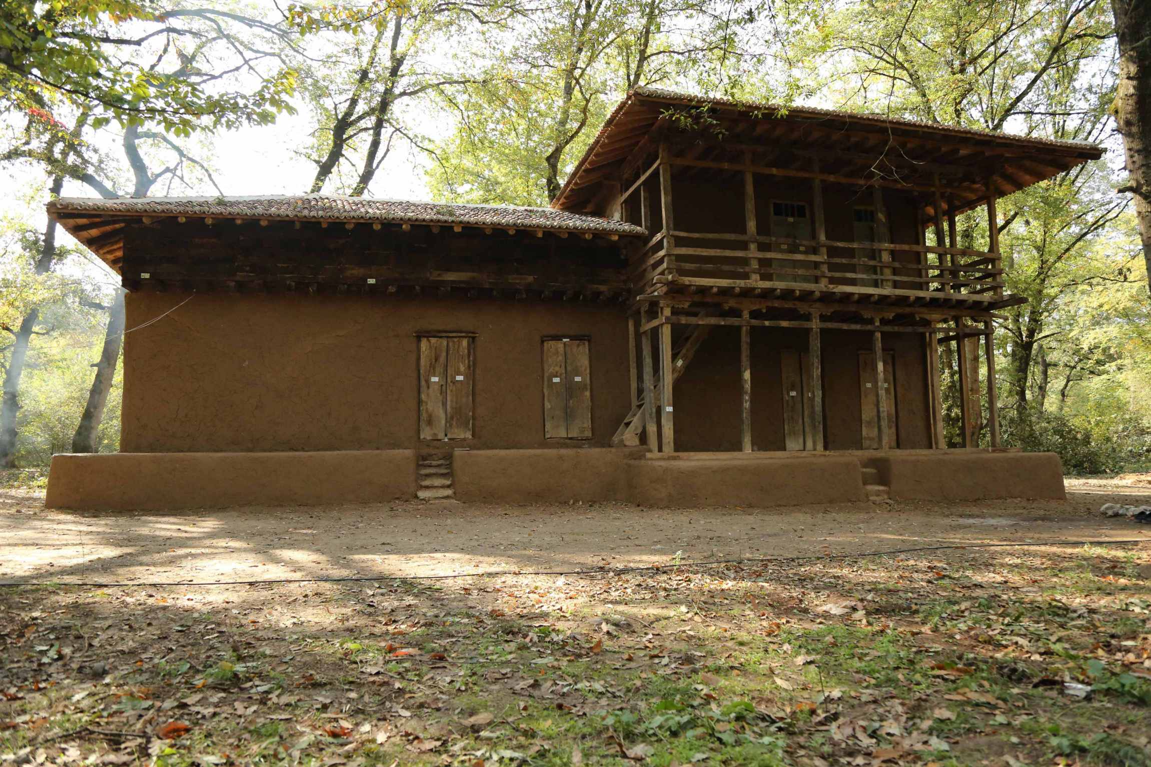 موزه میراث روستایی گلستان در پارک جنگلی قرق گرگان میراث فرهنگی گردشگری
