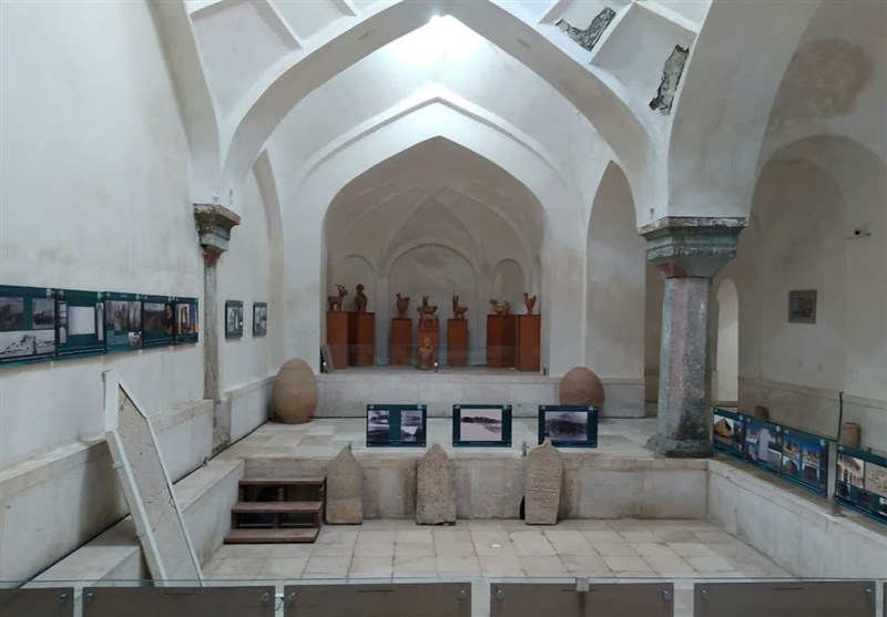 موزه شهر سقز در ‌حمام تاریخی حاج صالح سقز دوران صفویه کردستان