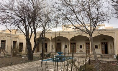 مرمت خانه تاریخی حکیمیان در زنجان خانه تاریخی بنای تاریخی میراث فرهنگی