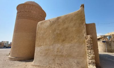 بنای تاریخی بقعه پیر علمدار دامغان سمنان میراث فرهنگی بنای تاریخی