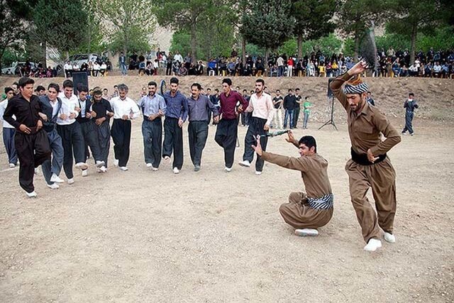 جشنواره ملی بازی‌های بومی محلی در جوانرود کرمانشاه گردشگری میراث فرهنگی