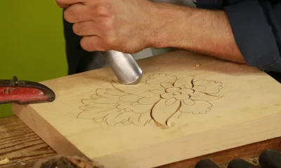 منبت کاری کار چوب صنایع دستی هنرهای سنتی چوبی