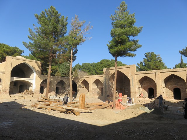 کاروانسرای شاه عباسی دامغان سمنان میراث فرهنگی بنای تاریخی