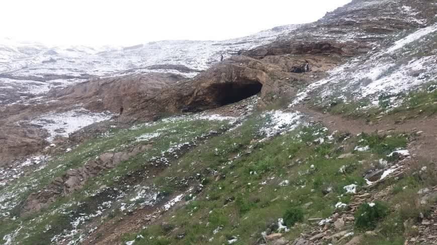 غار مغان شهرستان طرقبه شاندیز مشهد