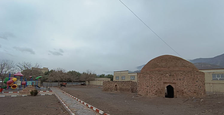 محوطه باستانی چهارطاقی باستانی روستای تشویر شهرستان طارم