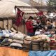 برپایی بازارچه صنایع‌دستی و مشاغل خانگی در بندر ترکمن در غرب گلستان
