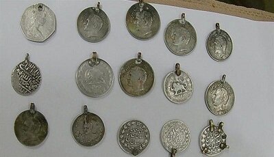 سکه های اشکانی شامل ۳۹ سکه نقره