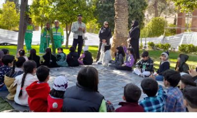رویداد ملی گردشگری خلاق با روایت قصه درخت، درخت گردشگری و ۵۰ نهال در مجموعه فرهنگی سعدی شیراز