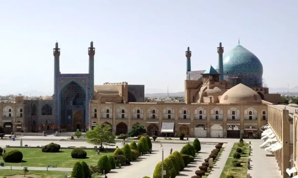 گنبد مسجد امام اصفهان میراث فرهنگی